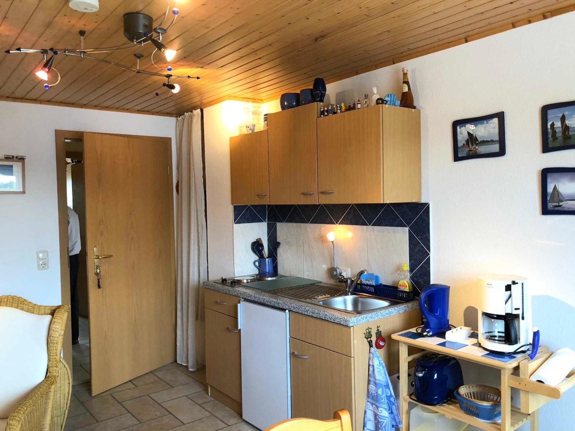 Ferienwohnung Mit Garten Wieck Exterior foto